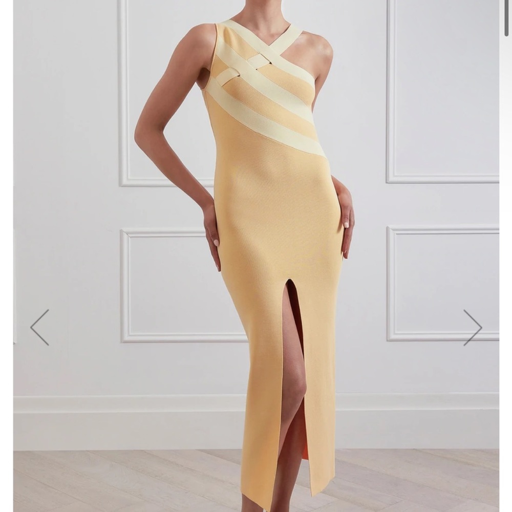 San Sloane pinnacle midi dress